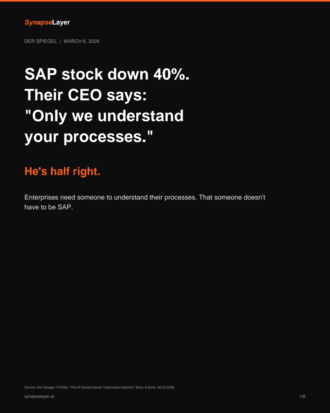 SAP Is Fighting for Survival